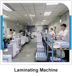 Laminating Machine of China ShenZhen IDeverest Intelligence Card Co.,LTD
