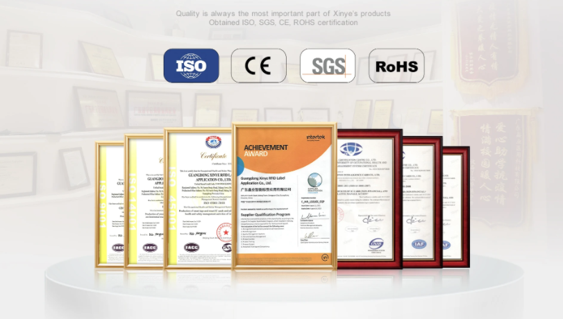 Certificate.ISO .CE .SGS .RoHS .ID Card Priting Factory 1